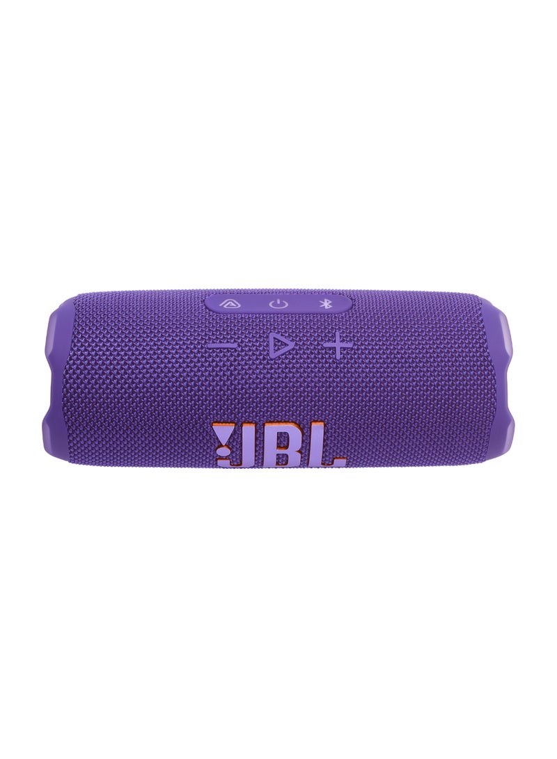 JBL - Flip 7 - Pro Sound With Ai Sound Boost, Up To 16 Hours Of Playtime, Multi-Speaker Connection Via Auracast, And Waterproof, Dustproof, Drop-Proof Design For All Adventures Purple - Image 1