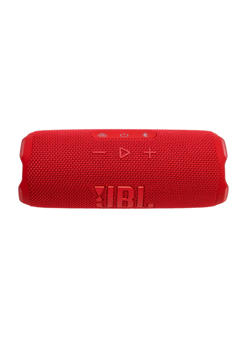 JBL - Flip 7 - Pro Sound With Ai Sound Boost, Up To 16 Hours Of Playtime, Multi-Speaker Connection Via Auracast, And Waterproof, Dustproof, Drop-Proof Design For All Adventures Red - Image 1