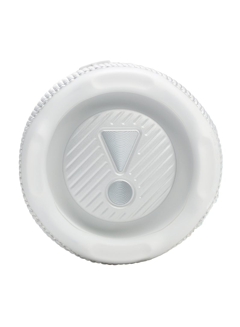 JBL - Flip 7 - Pro Sound With Ai Sound Boost, Up To 16 Hours Of Playtime, Multi-Speaker Connection Via Auracast, And Waterproof, Dustproof, Drop-Proof Design For All Adventures White - Image 1