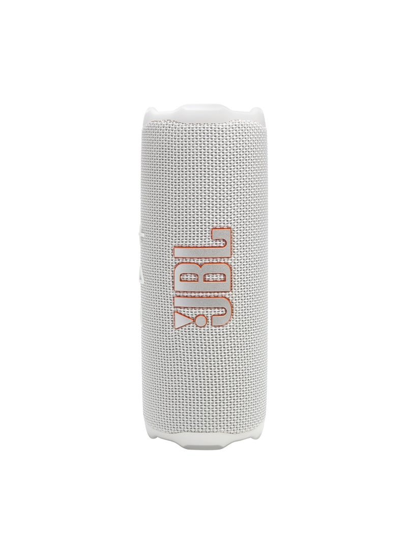 JBL - Flip 7 - Pro Sound With Ai Sound Boost, Up To 16 Hours Of Playtime, Multi-Speaker Connection Via Auracast, And Waterproof, Dustproof, Drop-Proof Design For All Adventures White - Image 1