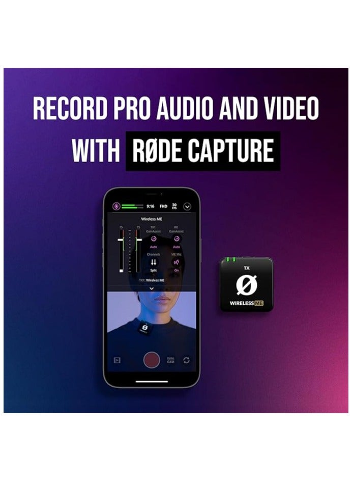 RODE Microphone kit Wireless me Dual Black black - Image 5