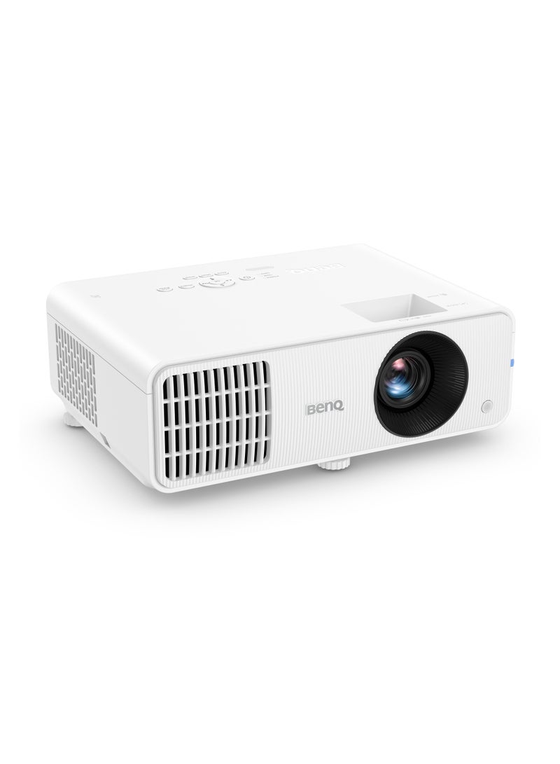 BenQ 1080p 4000 Lumen Laser WIFI Ready Business Projector| SmartEco Power Saving | REC709 Wide Color Gamut | USB C | 10W Speaker| Wireless Projection| Auto Keystone| 2D Keystone| Corner Fit LH650 White 