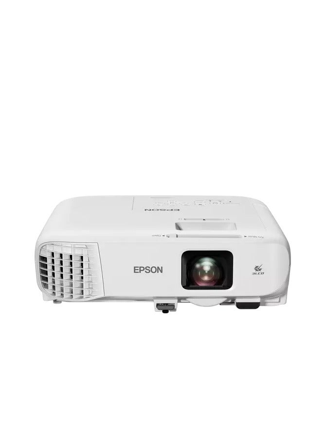 EPSON 3,400 Lumen High-Quality Bright Images 3LCD Projector EB-E20 White 