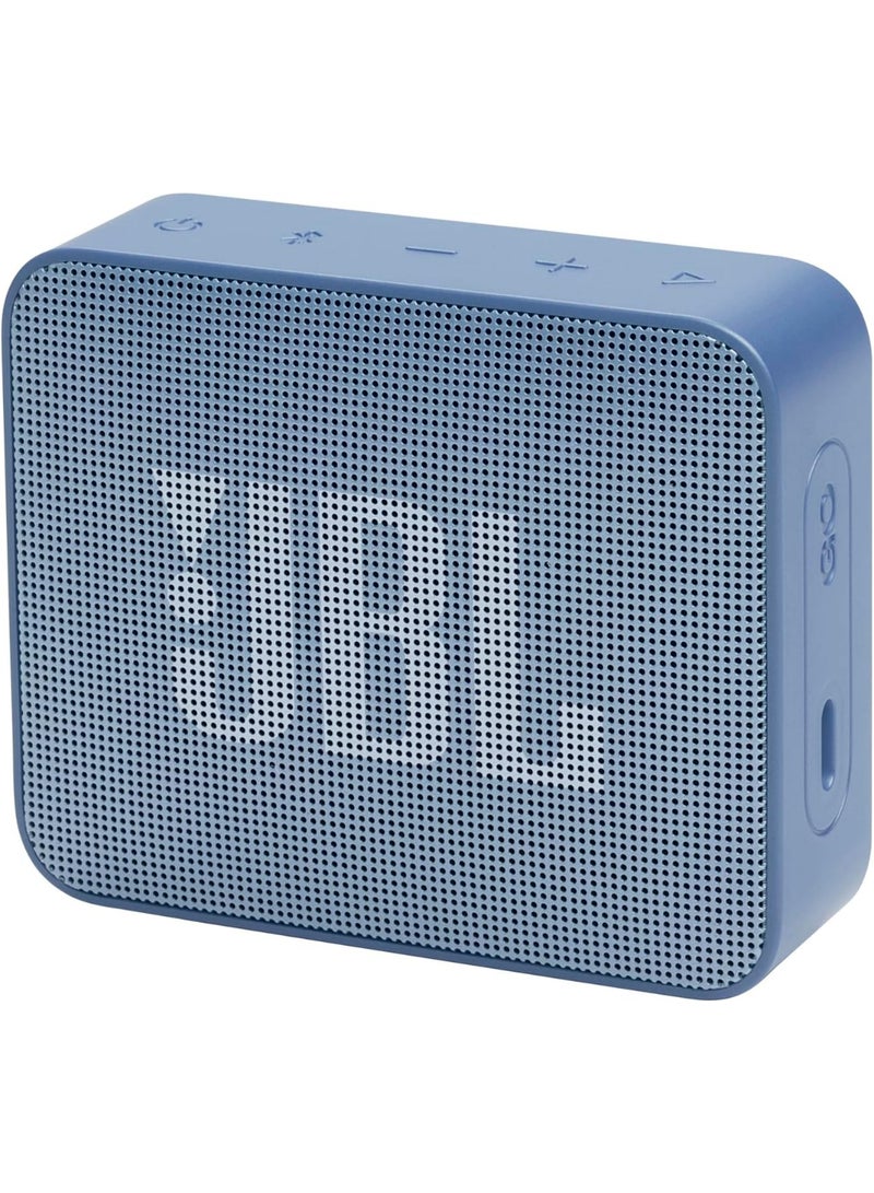 JBL Go Essential 2 Portable Bluetooth Speaker With Original Pro Sound, Up To 5 Hours Battery Life, With Ip67 Waterproof Design Blue  - Image 1