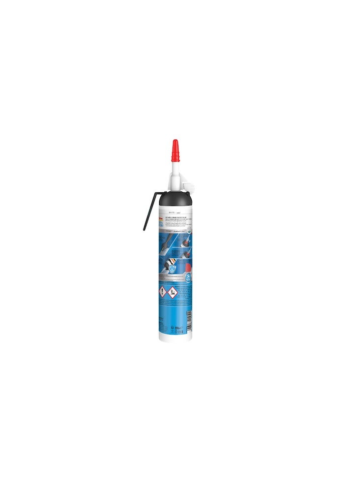 باتكس Bath and Kitchen Sealant Anti-Mould White, 200 ml  2751638 White  - Image 4
