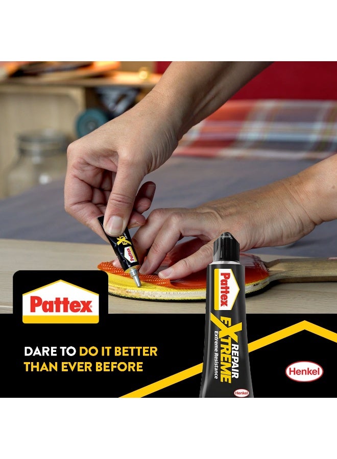 Pattex Repair Extreme Gel - 8g | Clear Adhesive with Extreme Resistance | Flexible, Shock Resistant & Waterproof Clear - Image 4