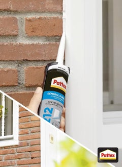 باتكس Pattex SL212 Silicone, 280 ml White  - Image 2