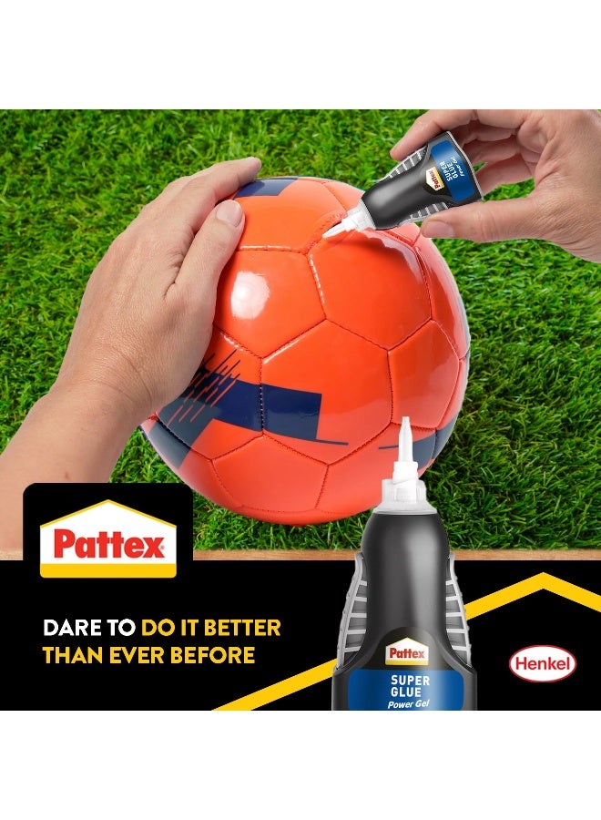 باتكس باتيكس سوبر غراء باور جل تحكم غراء سوبر مرن جل سوبرغراء مع صيغة غير قابلة للتنقيط للتطبيقات الرأسية غراء شفاف مع فوهة دقيقة 1x3G - Image 4