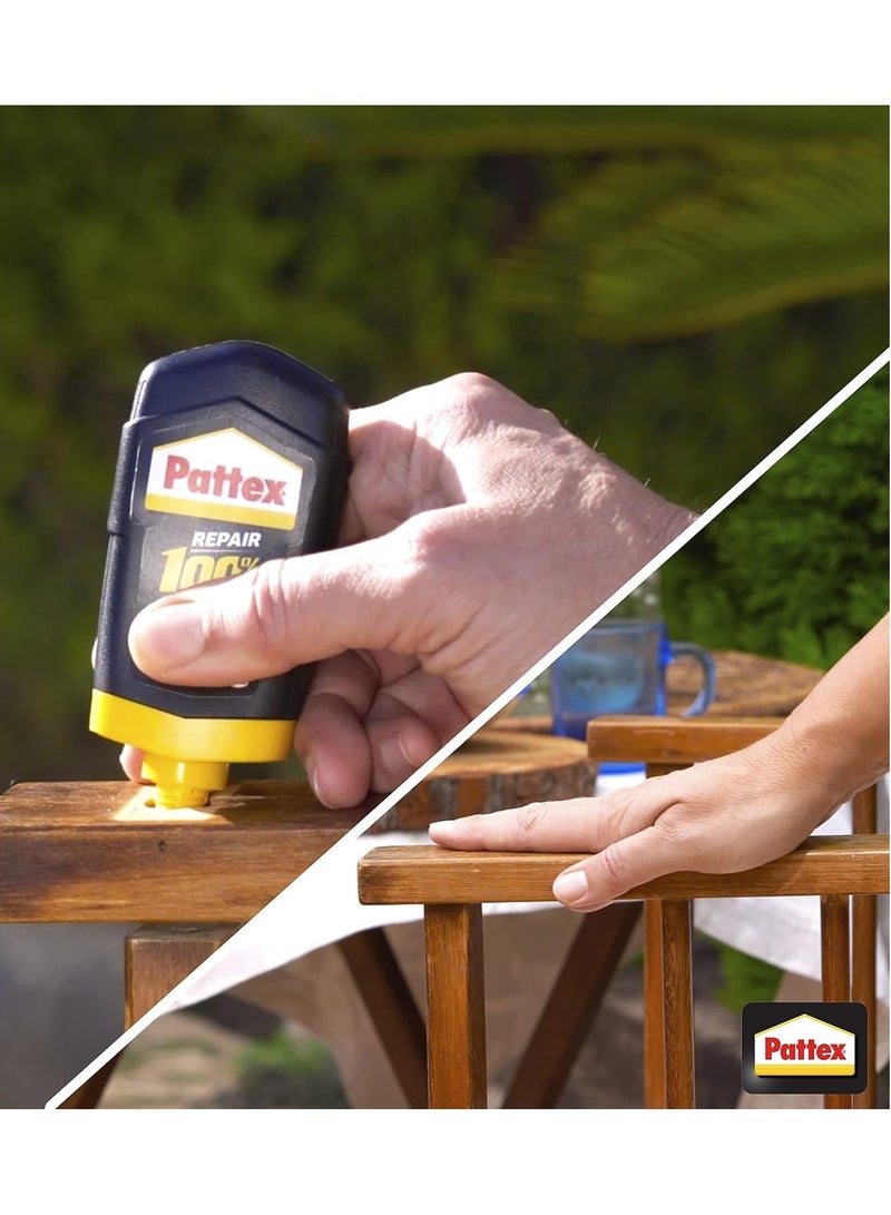 Pattex Pattex Repair 100% All-Purpose Glue, Strong Glue For Many Bonding Tasks In And Around The House, Repair Glue For Various Materials, 1X50G Clear  - Image 5