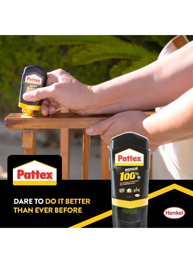 Pattex Repair 100% - 50g | All Purpose Clear Glue For Medium-Large Surfaces | Invisible Repair | Compatible with Multi Material Clear - Image 4