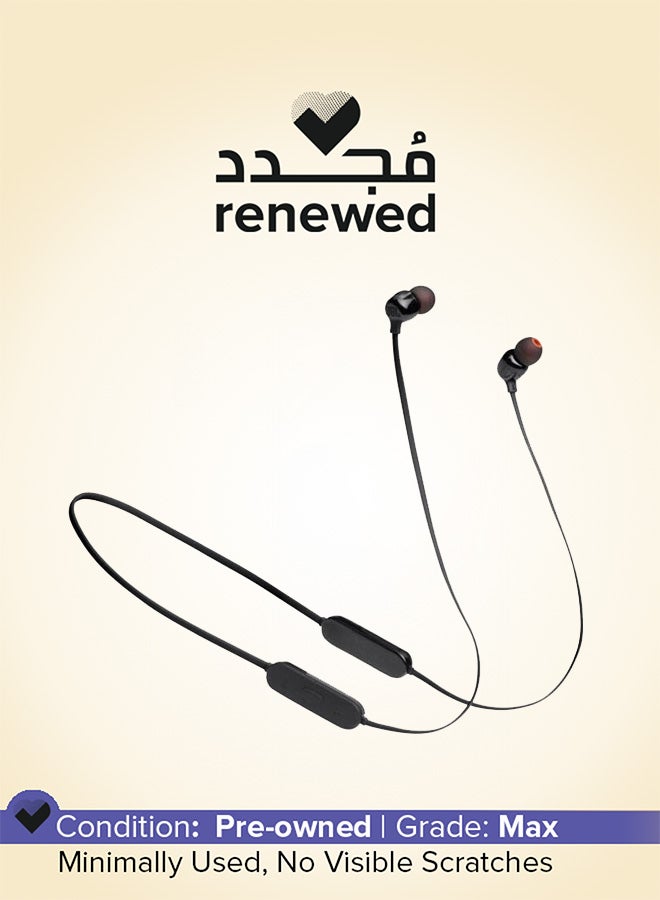 جي بي إل Renewed - Tune 125BT Wireless In-Ear Earphone Black - Image 1