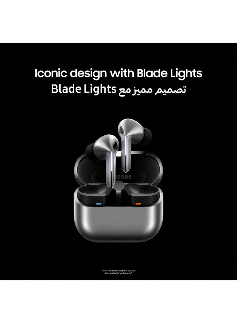 Samsung - Renewed - Galaxy Buds 3 Pro Silver - Image 1