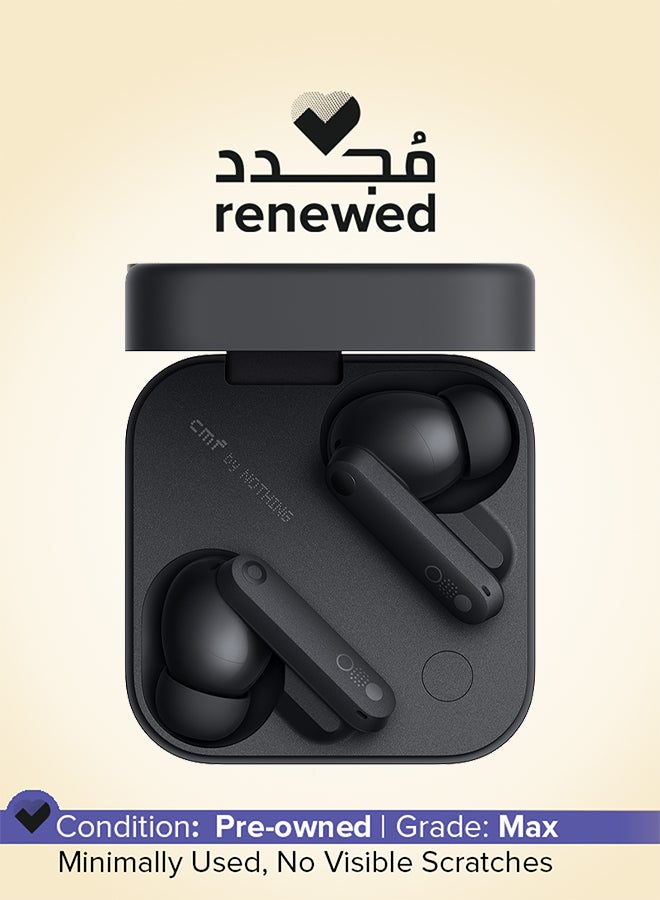 cmf by NOTHING Renewed - Buds Pro 2,ChatGPT Integrated, True Wireless Dark Grey - Image 1