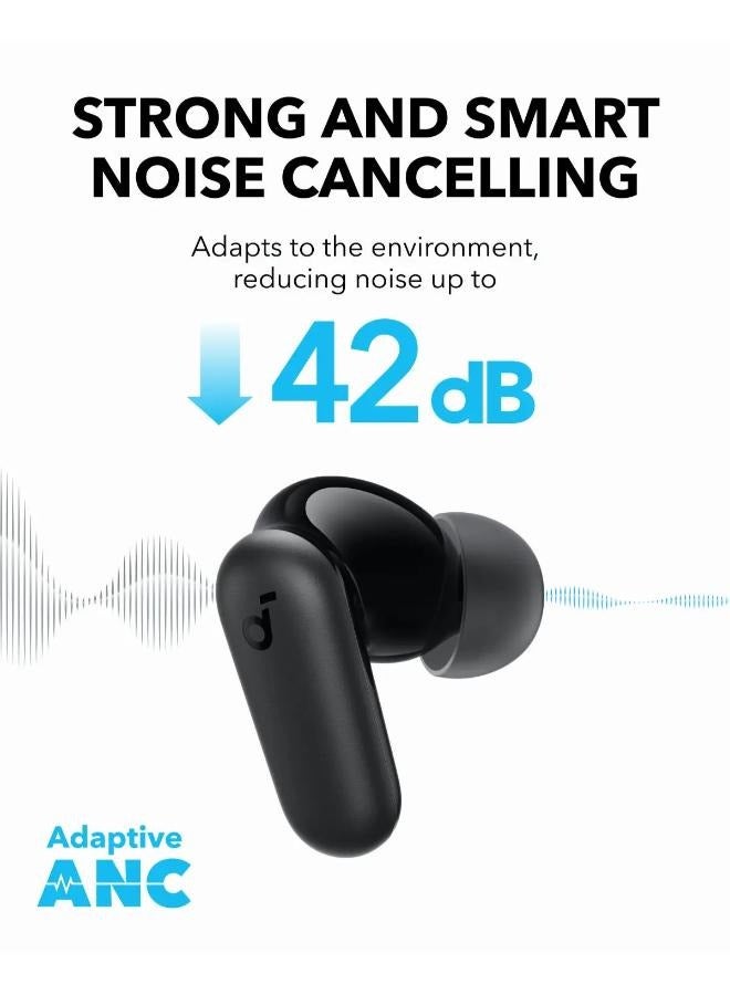 Soundcore Renewed - R50i NC by Anker Noise Cancelling Earbuds Black  - Image 3