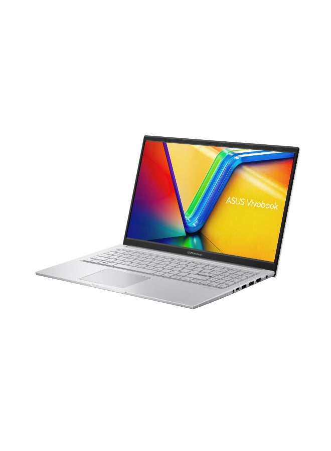 ASUS - Vivobook 15 (Upgraded Version) Laptop With 15.6-Inch Full HD(1920x1080) Display, Core i7-1355U Processor/16GB RAM DDR4/512GB SSD/Windows 11/Intel UHD 600 Graphics/ English/Arabic Cool Silver - Image 1