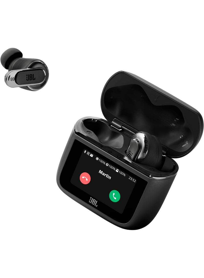 JBL Tour Pro 3, True Wireless Earbuds With Bluetooth, Built-in Battery And 40h Playback, Charging Case, Noise Cancelling And Spatial 360 With Head Tracking Function Black  - Image 4