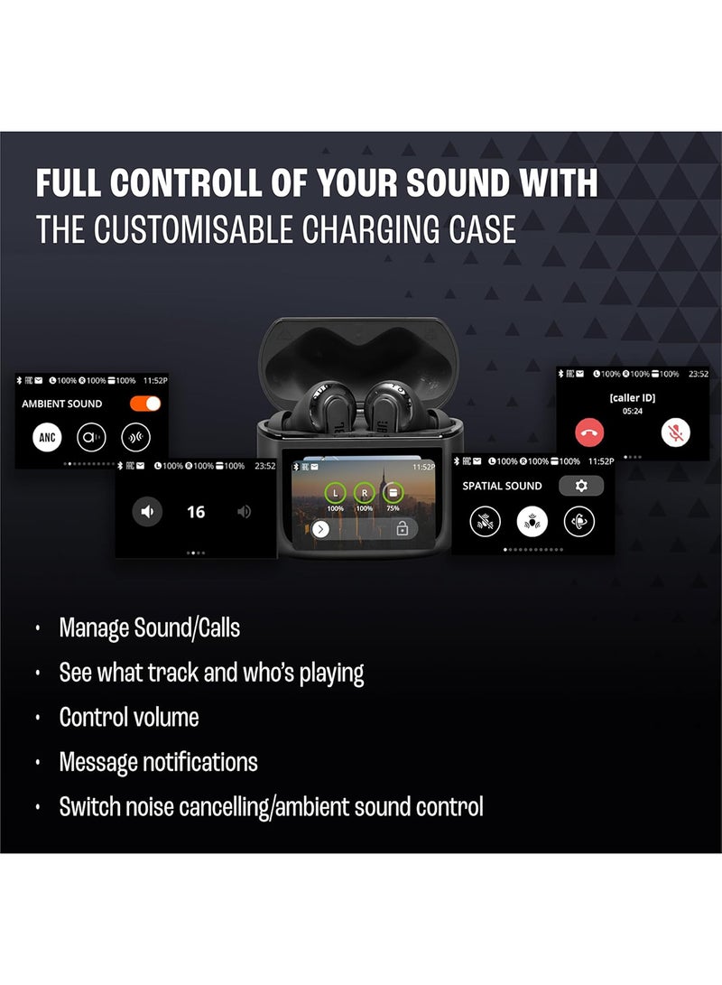 JBL Tour Pro 3, True Wireless Earbuds With Bluetooth, Built-in Battery And 40h Playback, Charging Case, Noise Cancelling And Spatial 360 With Head Tracking Function Black  - Image 5