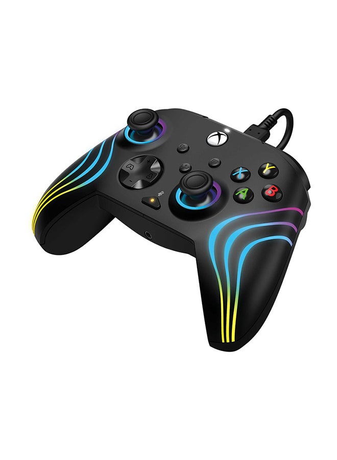 بي دي بي Afterglow Wave Wired Controller for Xbox Series X - Black - Image 4