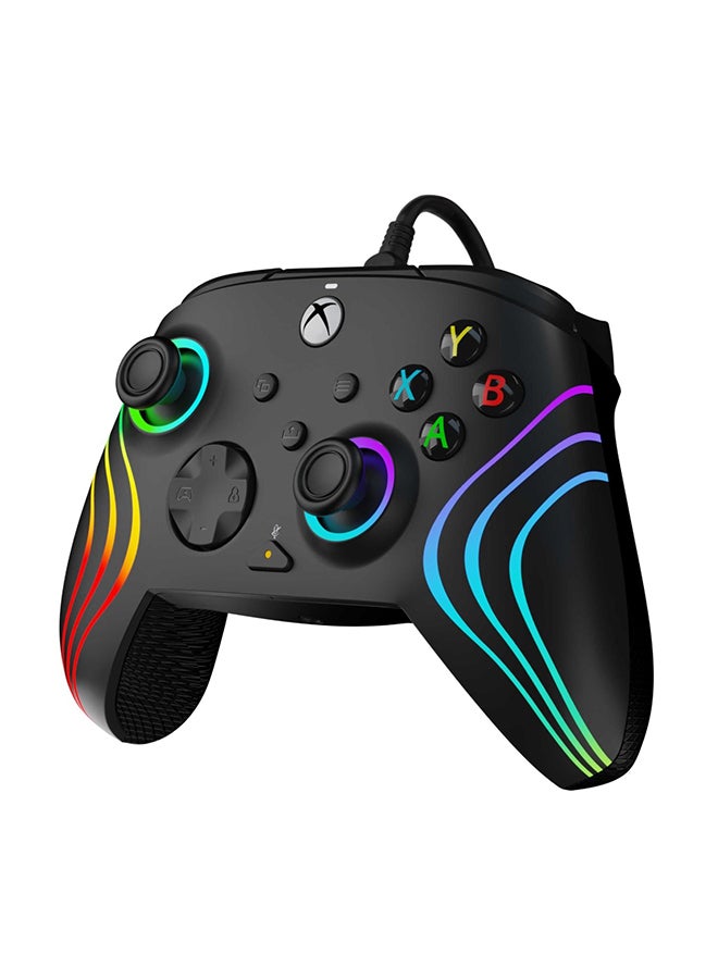 بي دي بي Afterglow Wave Wired Controller for Xbox Series X - Black - Image 2