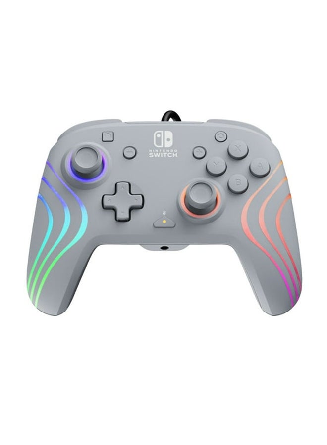 pdp - Afterglow WAVE Nintendo Switch (Grey) Wired Controller - Image 1