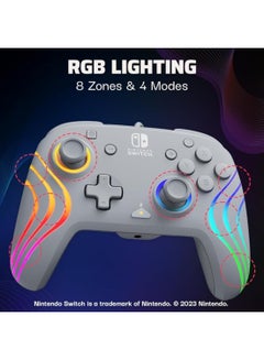 pdp Afterglow WAVE Nintendo Switch (Grey) Wired Controller  - Image 5