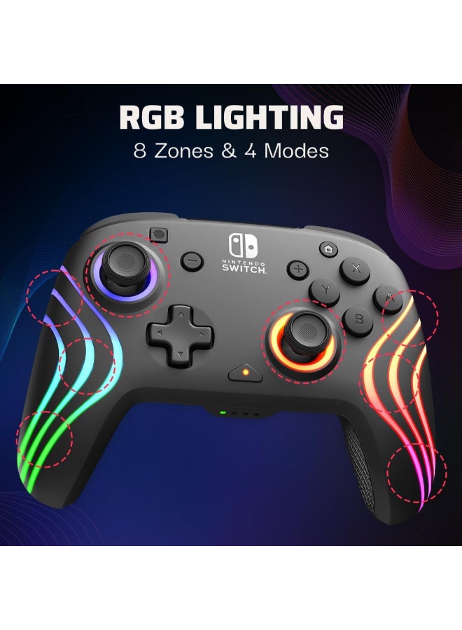 pdp Afterglow Wave Plus (Black) Switch Wireless Controller - Image 4