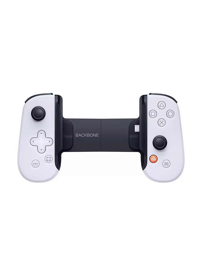 Backbone One PlayStation Edition (USB-C) iPhone 15 Series and Android 2nd Generation Mobile Gaming Controller - White - Image 2