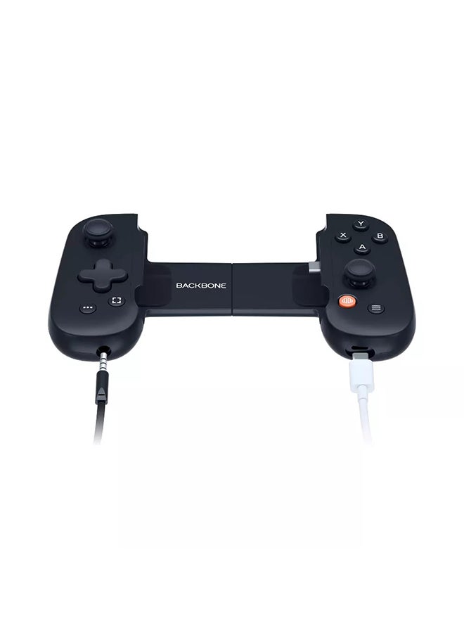 Backbone - Backbone One (USB-C) iPhone 15 Series and Android 2nd Generation Black Mobile Gaming Controller - Image 1