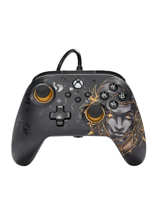 PowerA Advantage Wired Controller for Xbox Series X|S - Fortnite, Midas, Gamepad, Wired Video Game Controller, Gaming Controller, USB-C, works with Xbox One and Windows 10/11, Officially Lice  - Image 1