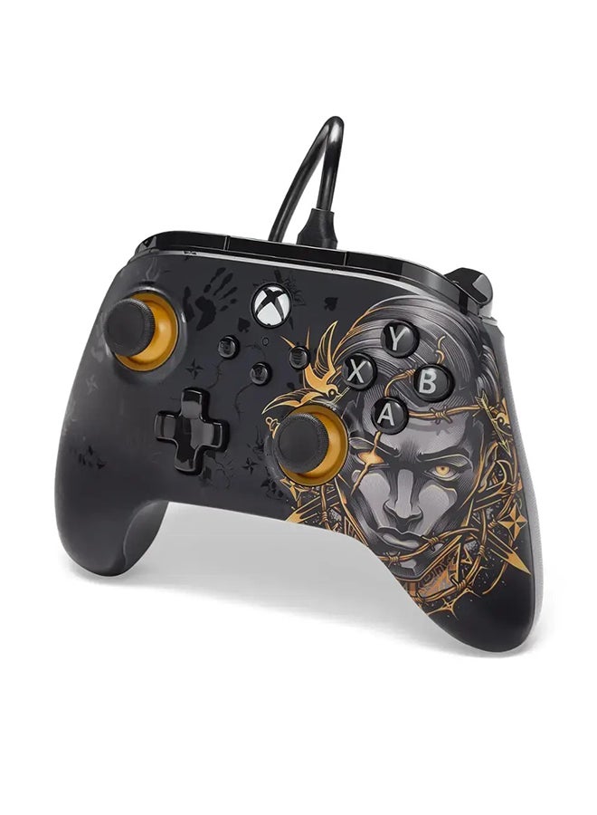 PowerA Advantage Wired Controller for Xbox Series X|S - Fortnite, Midas, Gamepad, Wired Video Game Controller, Gaming Controller, USB-C, works with Xbox One and Windows 10/11, Officially Lice  - Image 3