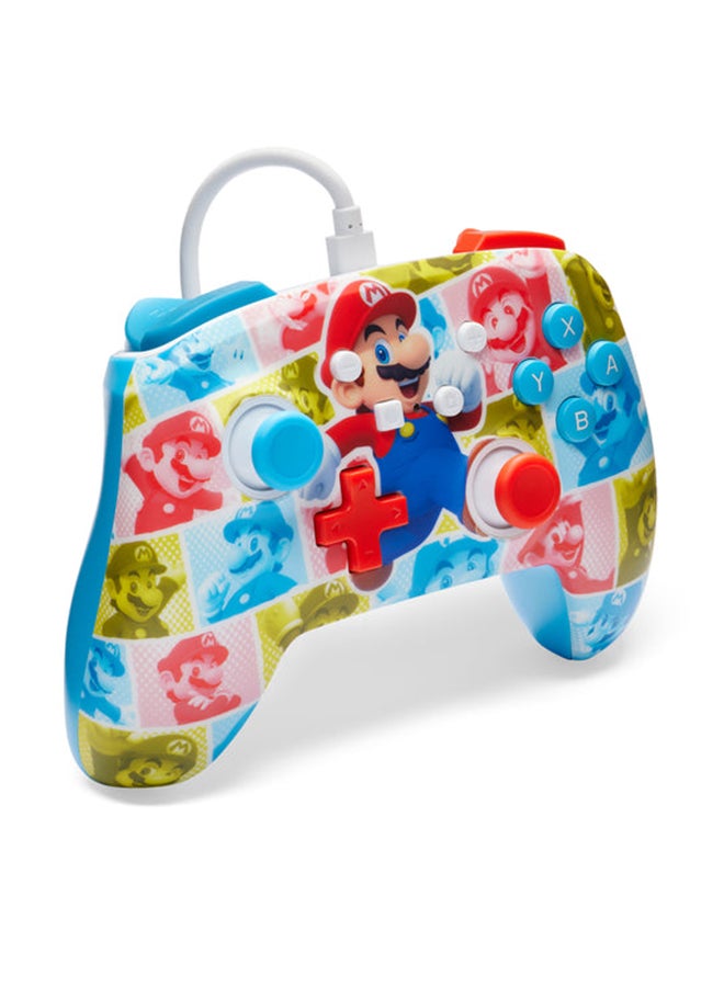 باور أيه PowerA Enhanced Wired Controller - Mario Hero Reel - Image 3