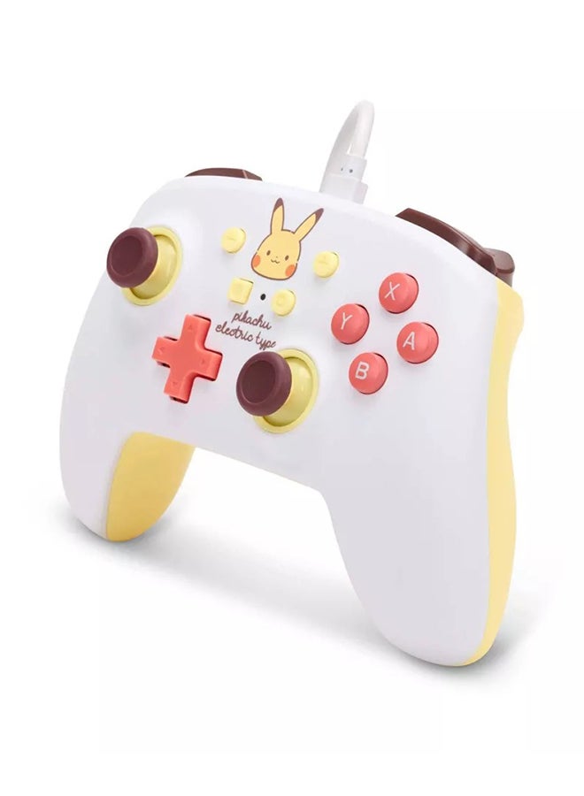 PowerA Enhanced Wired Controller for Nintendo Switch - Pikachu Electric Type  - Image 4