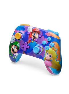 باور أيه PowerA Enhanced Wireless Controller for Nintendo Switch Colour Splash Heroes  - Image 4