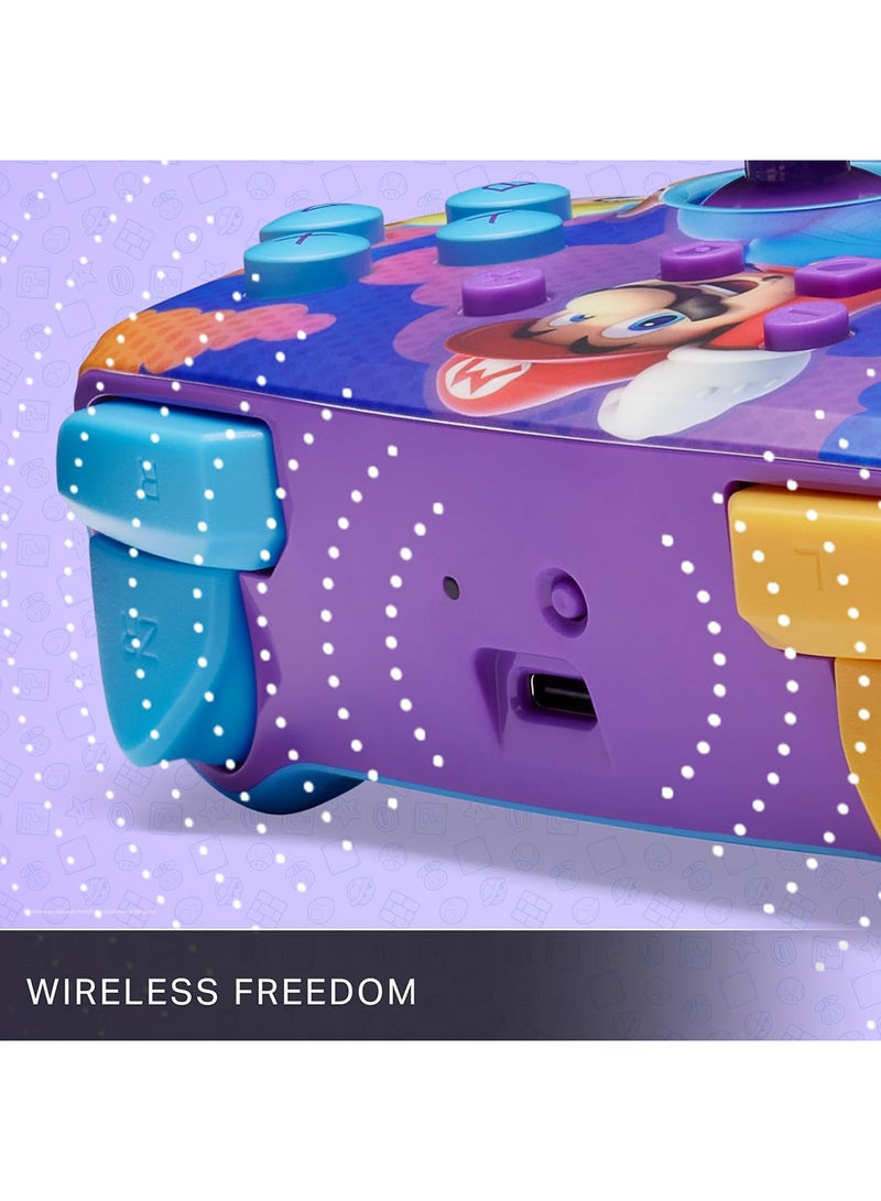 باور أيه وحدة تحكم PowerA اللاسلكية المعززة لجهاز نينتندو سويتش أبطال لون splash - Image 4