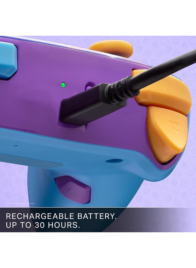 باور أيه وحدة تحكم PowerA اللاسلكية المعززة لجهاز نينتندو سويتش أبطال لون splash - Image 5