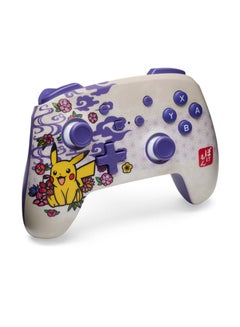 باور أيه PowerA Enhanced Wireless Controller Nintendo Switch PokAmon Blossom  - Image 3