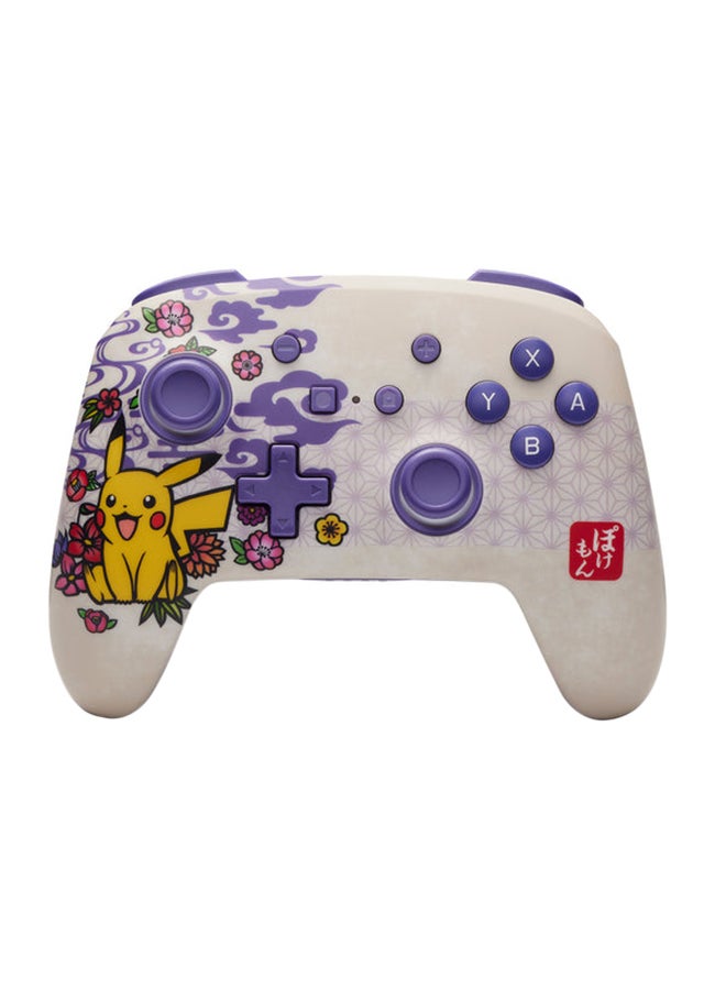 PowerA PowerA Enhanced Wireless Controller Nintendo Switch PokAmon Blossom - Image 1