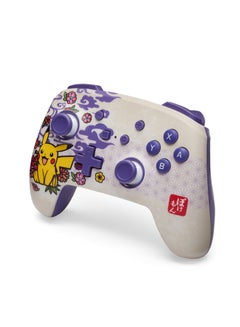 باور أيه PowerA Enhanced Wireless Controller Nintendo Switch PokAmon Blossom  - Image 4