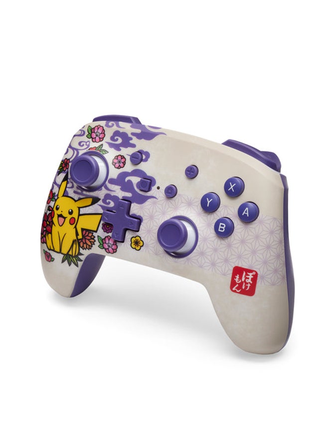 PowerA PowerA Enhanced Wireless Controller Nintendo Switch PokAmon Blossom - Image 4