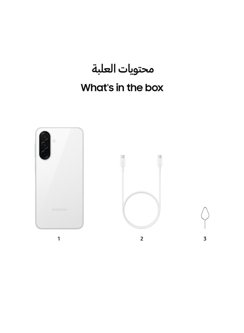 Samsung - Galaxy A26 5G Dual SIM White 8GB RAM 256GB - Middle East Version - Image 1