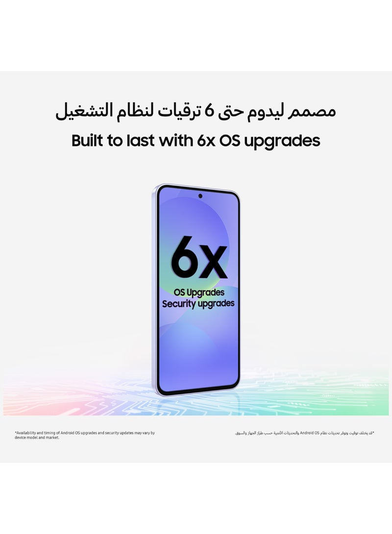 Samsung - Galaxy A36 5G Dual SIM Awesome Lavender 8GB RAM 128GB - Middle East Version - Image 1