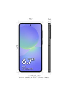 Samsung Galaxy A36 5G Dual SIM Awesome Black 8GB RAM 128GB - Middle East Version  - Image 2