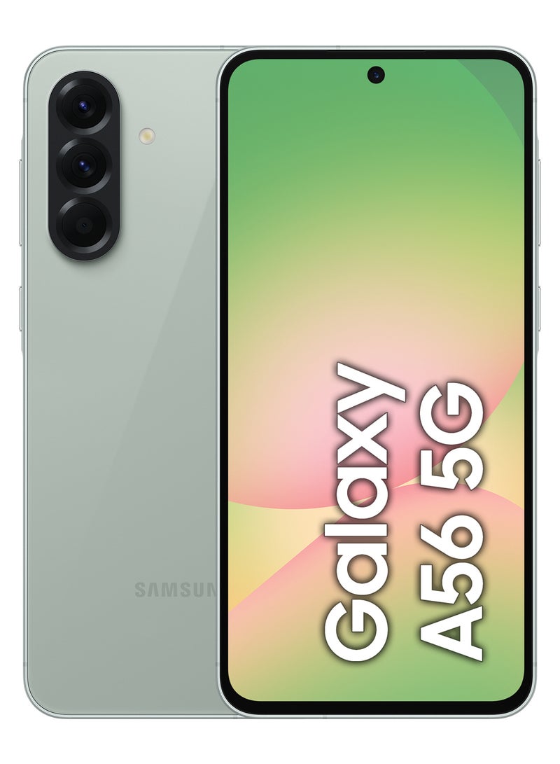 Samsung - Galaxy A56 5G Dual SIM Awesome Olive 8GB RAM 128GB - Middle East Version - Image 1