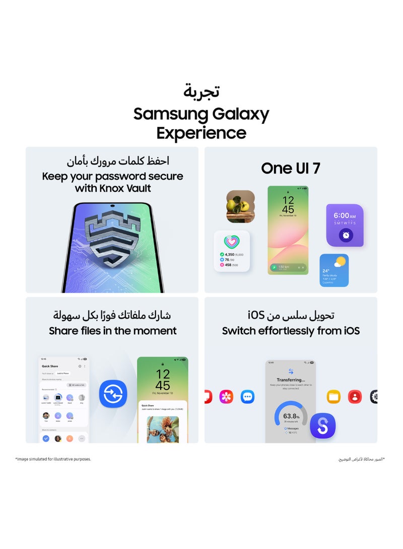 سامسونج - Galaxy A56 5G Dual SIM Awesome Graphite 8GB RAM 128GB - Middle East Version - Image 1