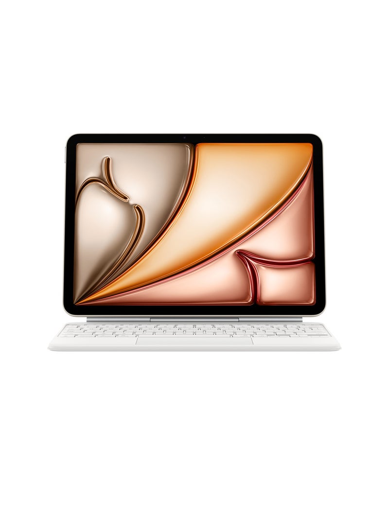 Apple Magic Keyboard for iPad Air 11-inch (M3) - International English - White  - Image 1