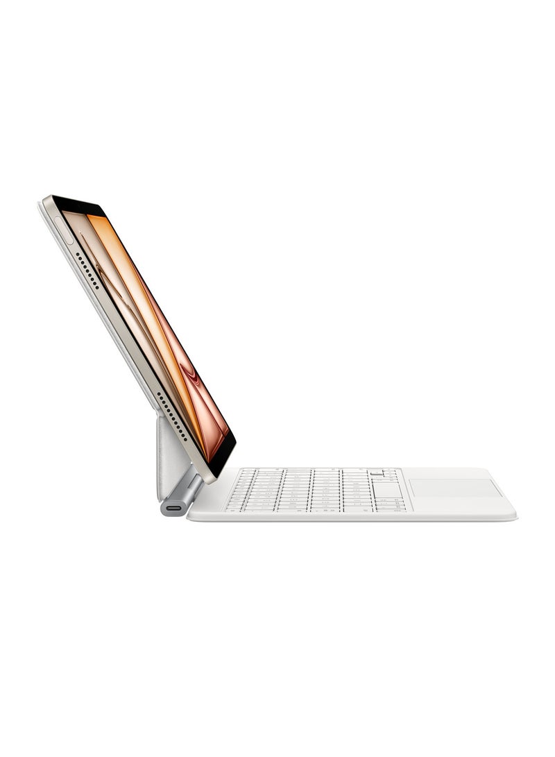 Apple Magic Keyboard for iPad Air 11-inch (M3) - International English - White  - Image 4