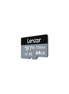 Lexar LEXAR HIGH-PERFORMANCE 64GB 10Lexar High-Performance 64gb 1066x Microsdxc Uhs-I, Up To 160mb/S Read 70mb/S Write C10 A2 V30 U3 (LMS1066064G-BNANG)66X MICROSDXC UHS-I, UP TO 160MB/S READ 70MB/S WRITE C10 A2 V30 U3 (LMS1066064G-BNANG) 64 GB  - Image 2