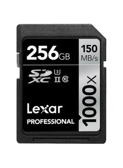 Lexar LEXAR UHS-II PROFESSIONAL SD CARD 256GB/150MB/1000X 256 GB 