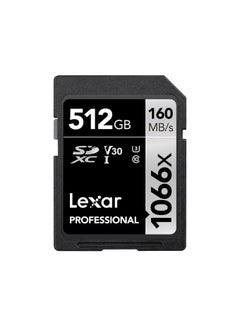 Lexar Lexar 512GB Professional 1066x UHS-I SDXC Memory Card (SILVER Series) 512 GB  - Image 1