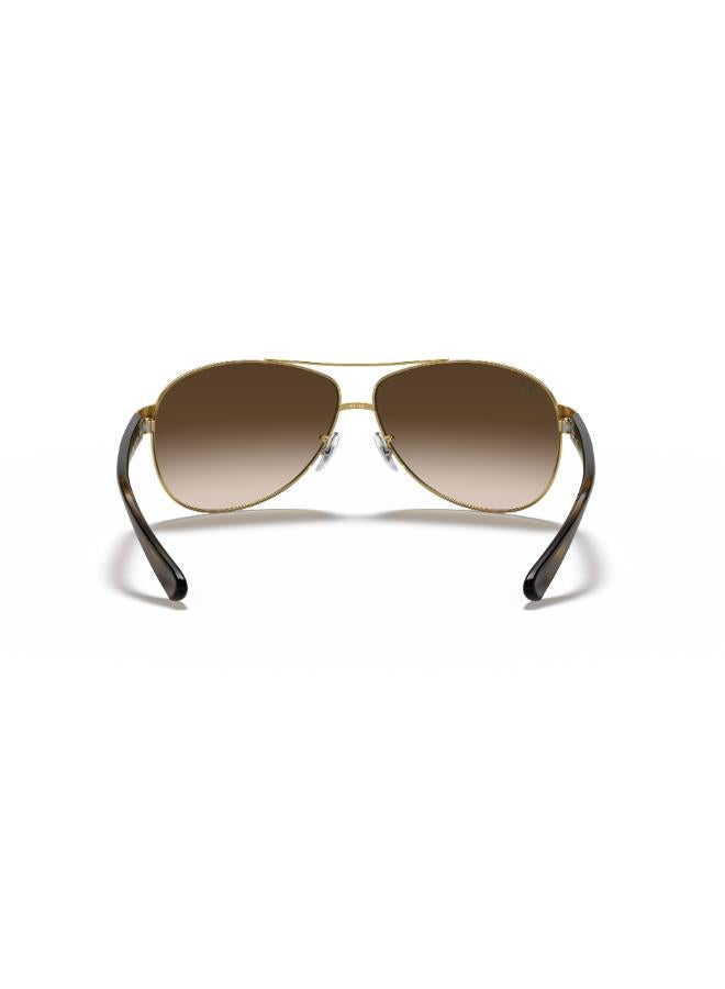 Ray-Ban Men's Full Rimmed Pilot Sunglasses 0RB3386 63 001/13  - Image 3